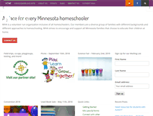 Tablet Screenshot of homeschoolers.org